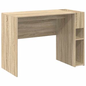 vidaXL Bureau Ch&ecirc;ne Sonoma Bois d'ing&eacute;nierie 109 x 50 x 78 cm
