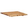 vidaXL Dessus de table Bois d'acacia massif 58x(50-60)x2,5 cm