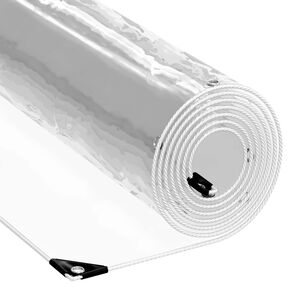 vidaXL Couverture pour plantes Transparent 20 x 1,5 m PVC