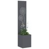 vidaXL Écran de confidentialité de jardin Anthracite 32 x 140 cm
