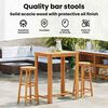 vidaXL Tabourets de bar lot de 2 bois d'acacia massif