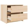 vidaXL Table de chevet 40x31x35,5 cm bois de pin massif