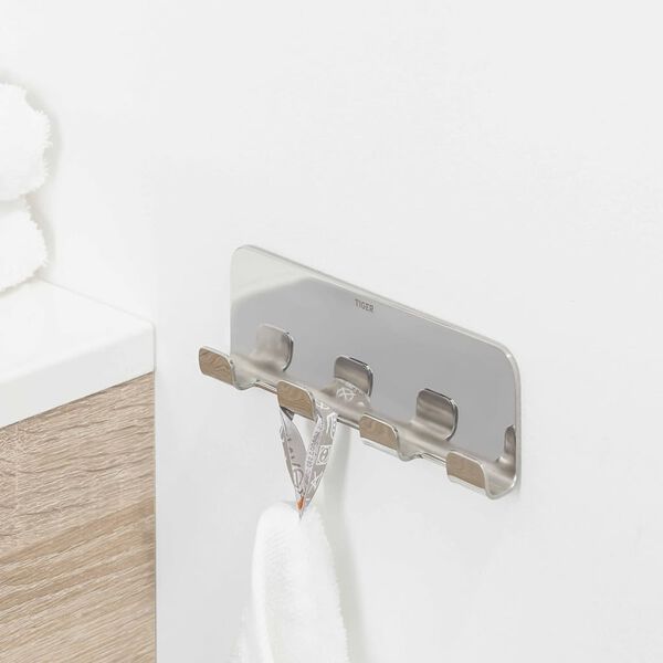 Tiger Porte-serviette multiple Colar Chrom&eacute; 1314730346