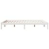 vidaXL Cadre de lit extra long sans matelas 160x210 cm bois massif pin