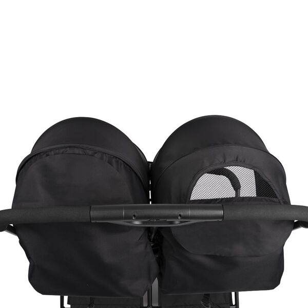 Baninni Poussette jumelle Adige Noir