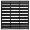 vidaXL Panneau de clôture WPC 180x180 cm Noir