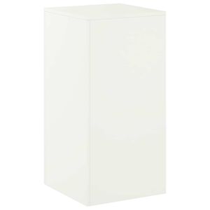 vidaXL Support de Plante Blanc 40 x 40 x 80 cm Acier