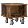vidaXL Meuble TV 37 x 35 x 35 cm Bois ancien Bois d'ing&eacute;nierie