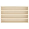 vidaXL Vitrine Murale Beige 60 x 8,5 x 37 cm Bois d'ing&eacute;nierie