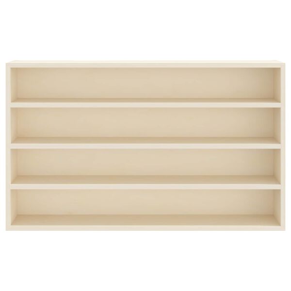 vidaXL Vitrine Murale Beige 60 x 8,5 x 37 cm Bois d'ing&eacute;nierie