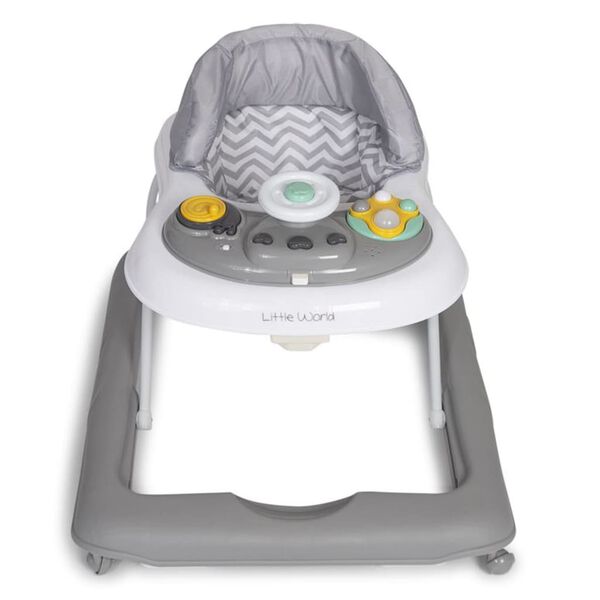 Little World Trotteur b&eacute;b&eacute; Pluto Gris