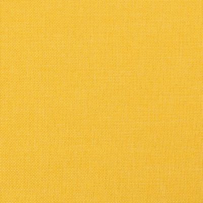 vidaXL Chaise de jeu Noir et jaune Tissu