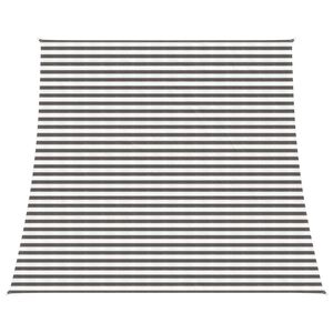 vidaXL Voile d'ombre 4 / 5 x 4 m HDPE Rectangulaire Gris clair et blanc