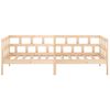 vidaXL Lit de jour sans matelas bois de pin massif 90x190 cm