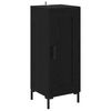 vidaXL Haut Armoire Ch&ecirc;ne noir 34,5 x 34 x 180 cm Bois d'ing&eacute;nierie