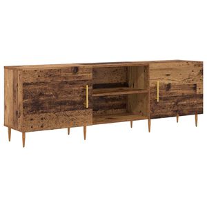 vidaXL Meuble TV 150 x 30 x 50 cm Bois ancien Bois d'ing&eacute;nierie