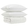 vidaXL Ensemble de couette 90 % en duvet d&rsquo;oie FULDA 3 pc 200 x 220 cm