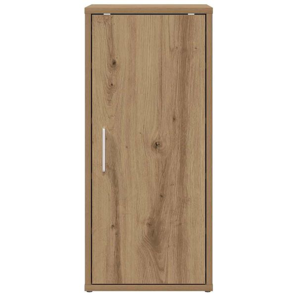 vidaXL Armoire à chaussures chêne artisanal bois d'ingénierie