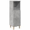 vidaXL Armoire de salle de bain gris b&eacute;ton 30x30x100 cm