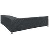vidaXL Housse pour meubles Noir 300 x 300 x 80 cm Tissu Oxford 210D