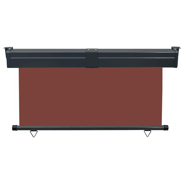 vidaXL Auvent lat&eacute;ral de balcon 145x250 cm Marron