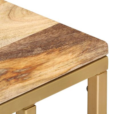 vidaXL Table d'appoint 35x45x65 cm bois de manguier massif