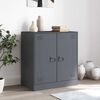 vidaXL Buffet anthracite 67x39x73 cm acier