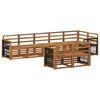vidaXL Ensemble de canap&eacute;s d'ext&eacute;rieur 7 pc