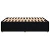 vidaXL Cadre de lit sans matelas noir 140x190 cm tissu