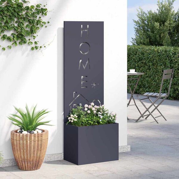 vidaXL &Eacute;cran de confidentialit&eacute; de jardin Anthracite 50 x 140 cm
