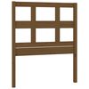 vidaXL T&ecirc;te de lit Marron miel 105,5x4x100 cm Bois massif de pin