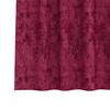 vidaXL Rideaux en velours 2 pcs Rouge bordeaux 175 x 140 cm Velours