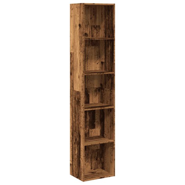 vidaXL Biblioth&egrave;que vieux bois 40x30x189 cm bois d'ing&eacute;nierie