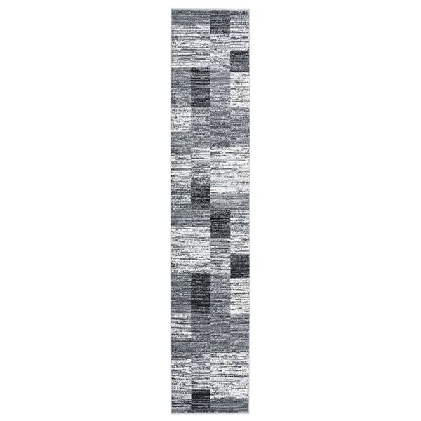 vidaXL Tapis BCF Gris 80x450 cm