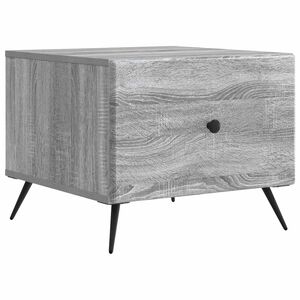 vidaXL Table basse Sonoma gris 49 x 50 x 40 cm Bois d'ing&eacute;nierie