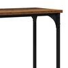 vidaXL Table console Bois ancien 160 x 29 x 80 cm Bois d'ing&eacute;nierie