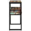 vidaXL Table console Multicolore 90 x 33 x 75 cm Bois Recycl&eacute; Solide