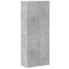 vidaXL Armoire de classement gris b&eacute;ton 60x32x153 cm bois d'ing&eacute;nierie