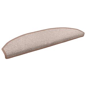 vidaXL Tapis d'escalier auto-adh&eacute;sifs 15 pi&egrave;ces 80 x 24,5 x 3,5 cm