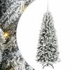 vidaXL Sapin de No&euml;l artificiel Blanc 150 cm