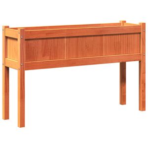 vidaXL Jardini&egrave;res avec pieds et pieds 110x31x70 cm bois de pin massif