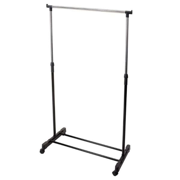 Storage solutions Penderie r&eacute;glable sur roulettes 80x42x(90-165) cm
