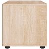 vidaXL Meuble TV VISNES ch&ecirc;ne sonoma 100x40x38 cm bois d'ing&eacute;nierie