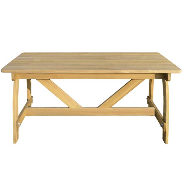 vidaXL Table de jardin 150x74x75 cm Bois de pin imprégné