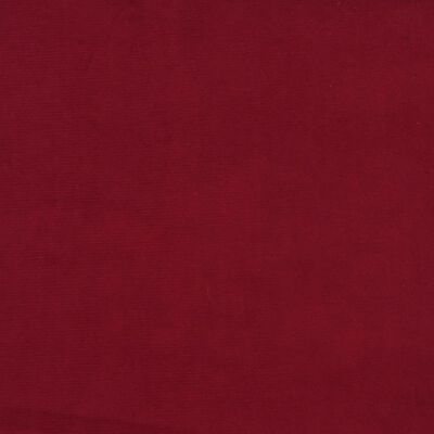 vidaXL Banc Rouge bordeaux 100x35x41 cm Velours