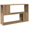 vidaXL Biblioth&egrave;que ch&ecirc;ne artisanal 100x24x63 cm bois d'ing&eacute;nierie