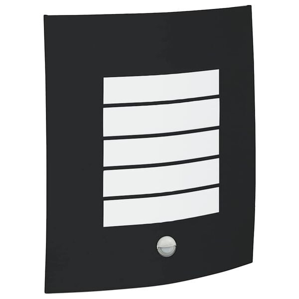 vidaXL Applique Murale Ext&eacute;rieure Noir 23.5 x 9 x 26 cm