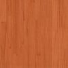 vidaXL Cadre de lit sans matelas cire marron 180x200cm bois pin massif