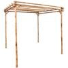 vidaXL Pergola Bambou 170x170x220 cm