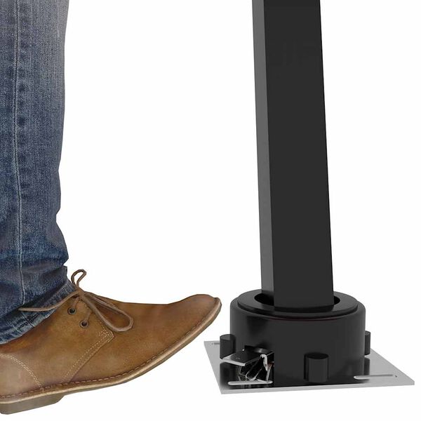 vidaXL Auvent manuel r&eacute;tractable avec LED 300x250 cm Cr&egrave;me